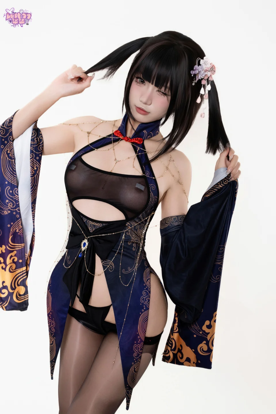 柒柒要乖哦 - No.073 紫电 [69P-756MB] tg@simisebaisi 【丝足阁】016.webp